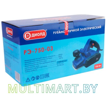 Рубанок ДИОЛД РЭ-750-03 картинка 6